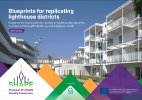 The Blueprints that support social and affordable housing providers to renovate districts and make them exemplary are out