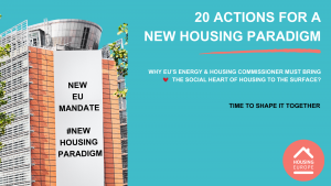 20 Actions for a New Housing Paradigm