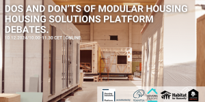 Dos and Don’ts of modular housing